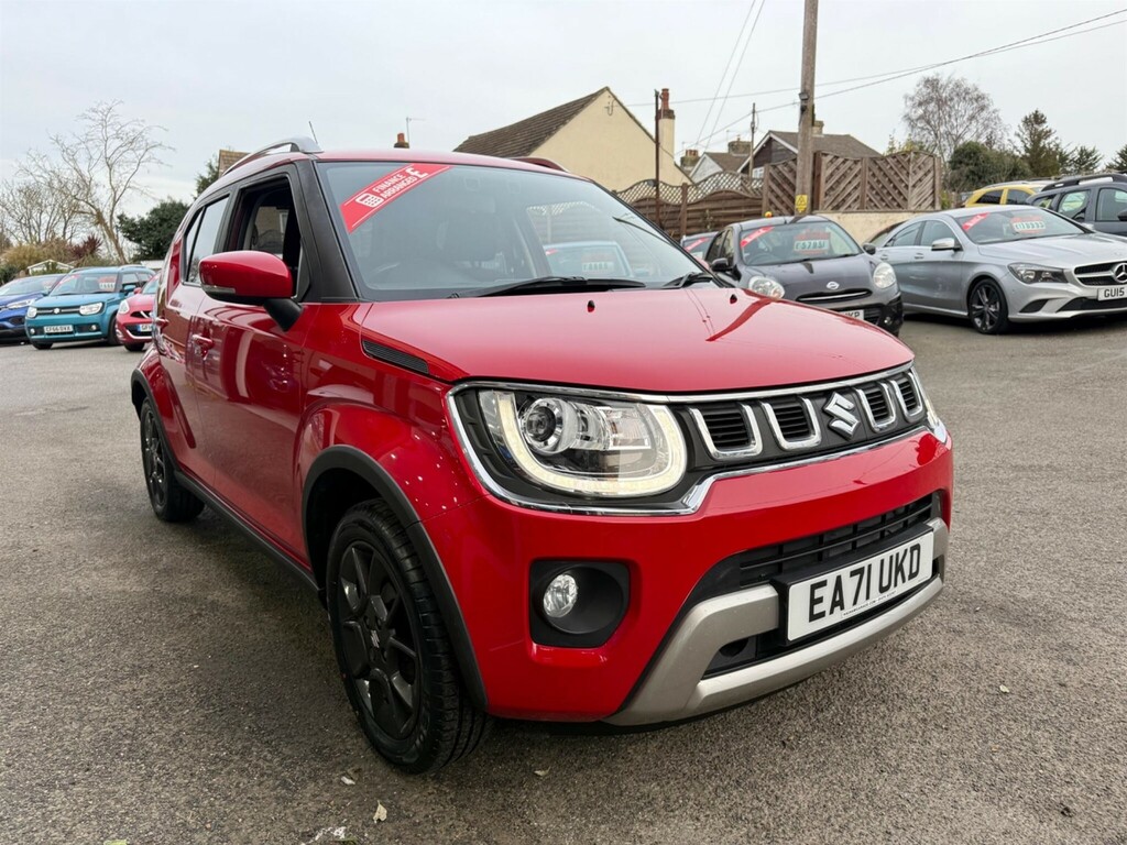 Suzuki Ignis 1.2 Dualjet Mhev Sz5 Euro 6 Ss EA71UKD Red #3