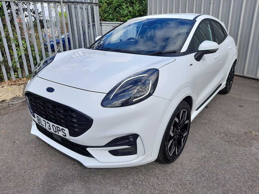 Ford Puma T Ecoboost Mhev St-line X BL73OPS White #4