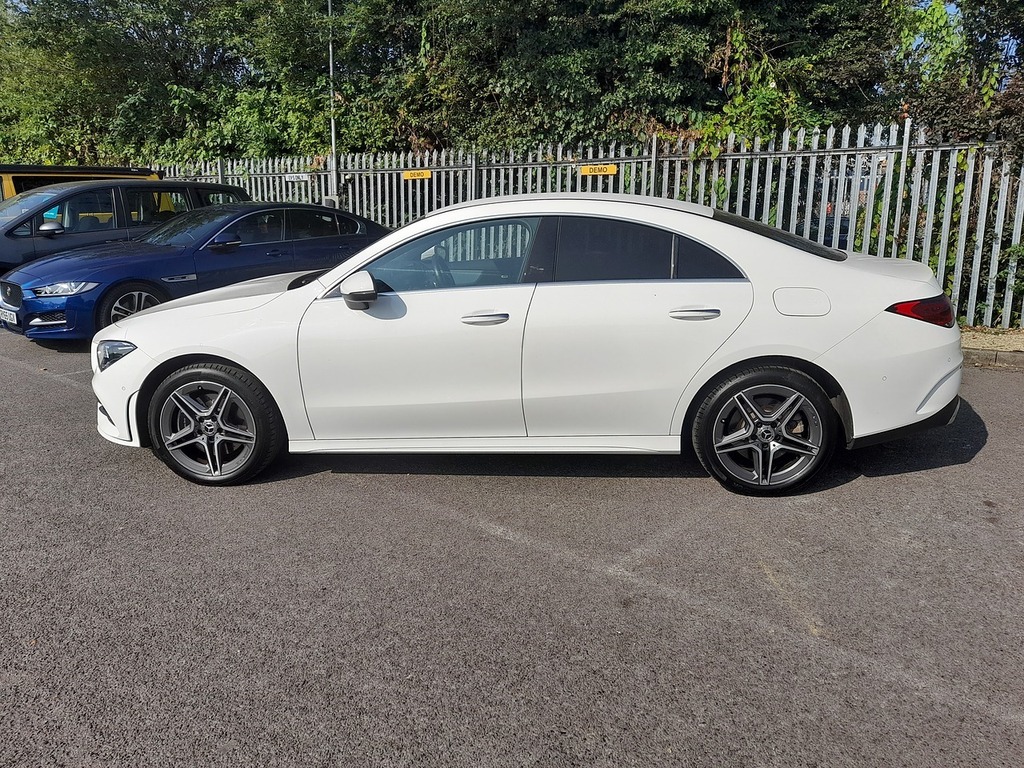 Mercedes-Benz CLA Class Cla250e Amg Line FV22JWP White #6