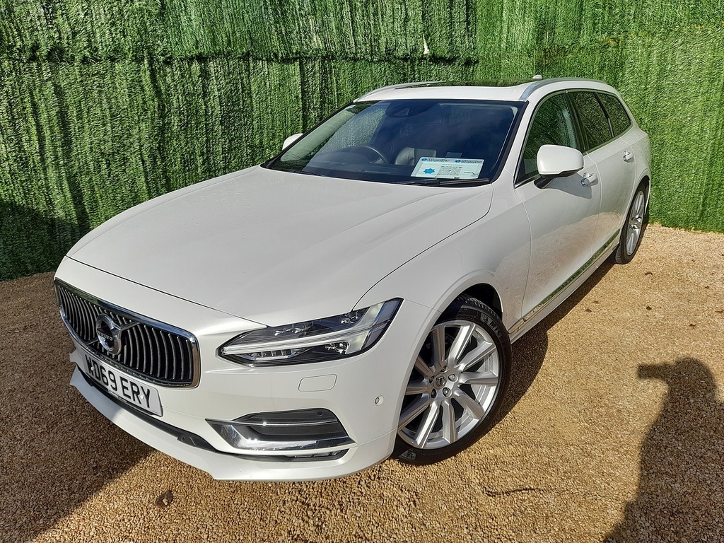 Volvo V90 D4 Inscription Plus WD69ERY White #3
