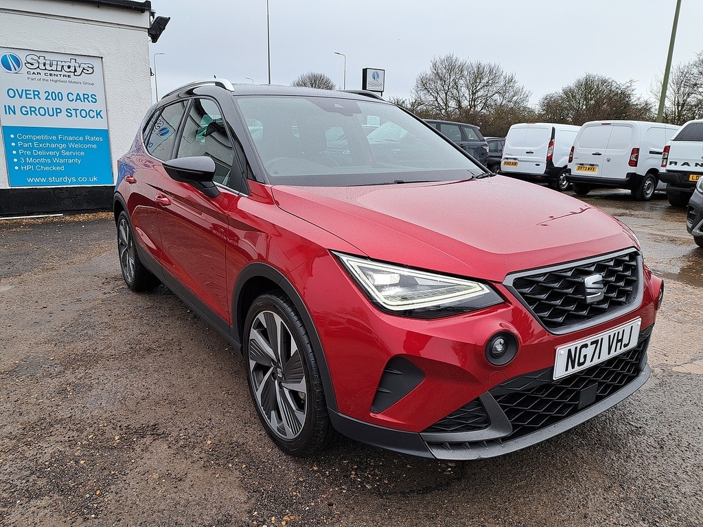 Seat Arona Tsi Fr Sport NG71VHJ Red #3