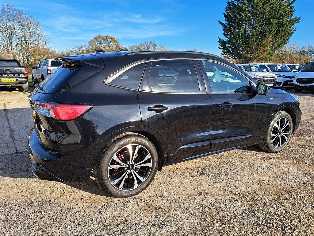 Ford Kuga Ecoblue St-line X Black #4