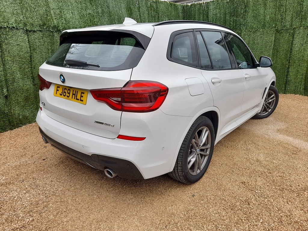 BMW X3 20D M Sport FJ69HLE White #5