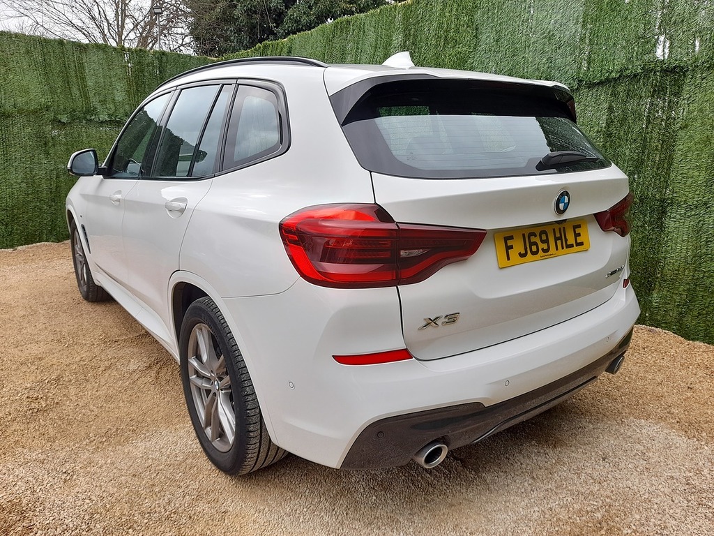 BMW X3 20D M Sport FJ69HLE White #6