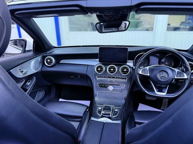 Mercedes-Benz C Class 2018 2.1 C250d Amg Line Premium Plus Sat Nav Cam KT18OSM White #5