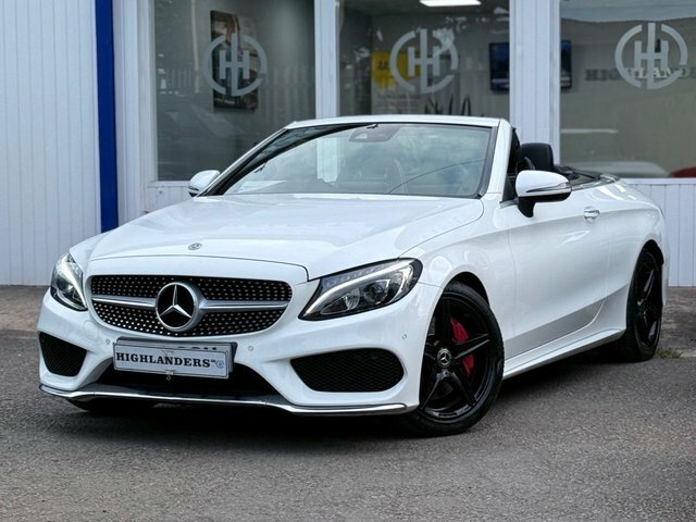 Mercedes-Benz C Class 2018 2.1 C250d Amg Line Premium Plus Sat Nav Cam White