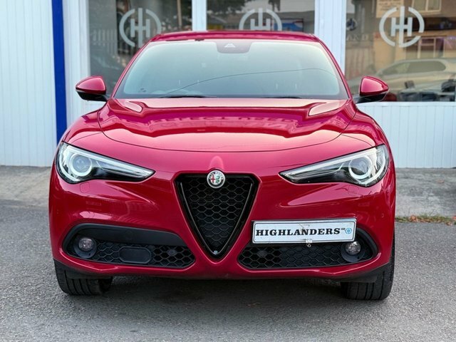 Alfa Romeo Stelvio 2018 2.2 Td Milano Edizione 1 Owner Sat Nav Camera AY68FBA Red #3
