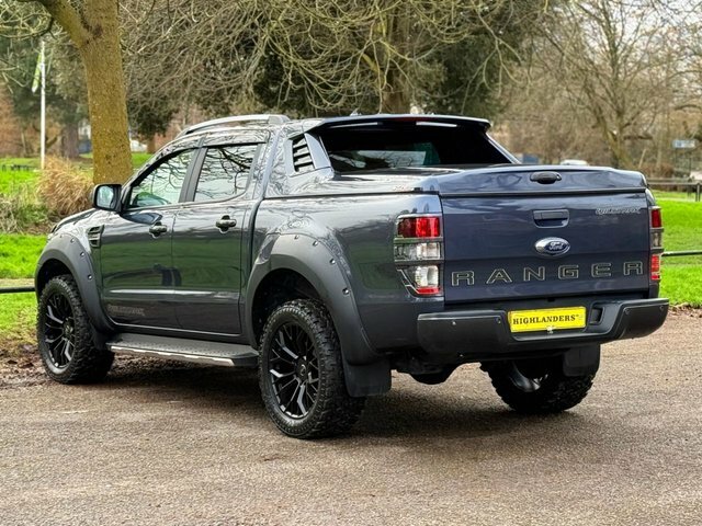 Ford Ranger 2022 2.0 Ecoblue Wildtrak Raptor Kit Bi-turbo Doub YR72TEU Grey #3