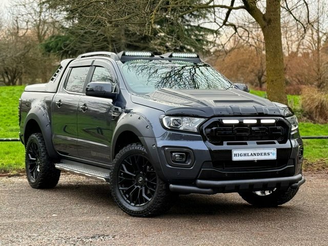 Ford Ranger 2022 2.0 Ecoblue Wildtrak Raptor Kit Bi-turbo Doub YR72TEU Grey #2
