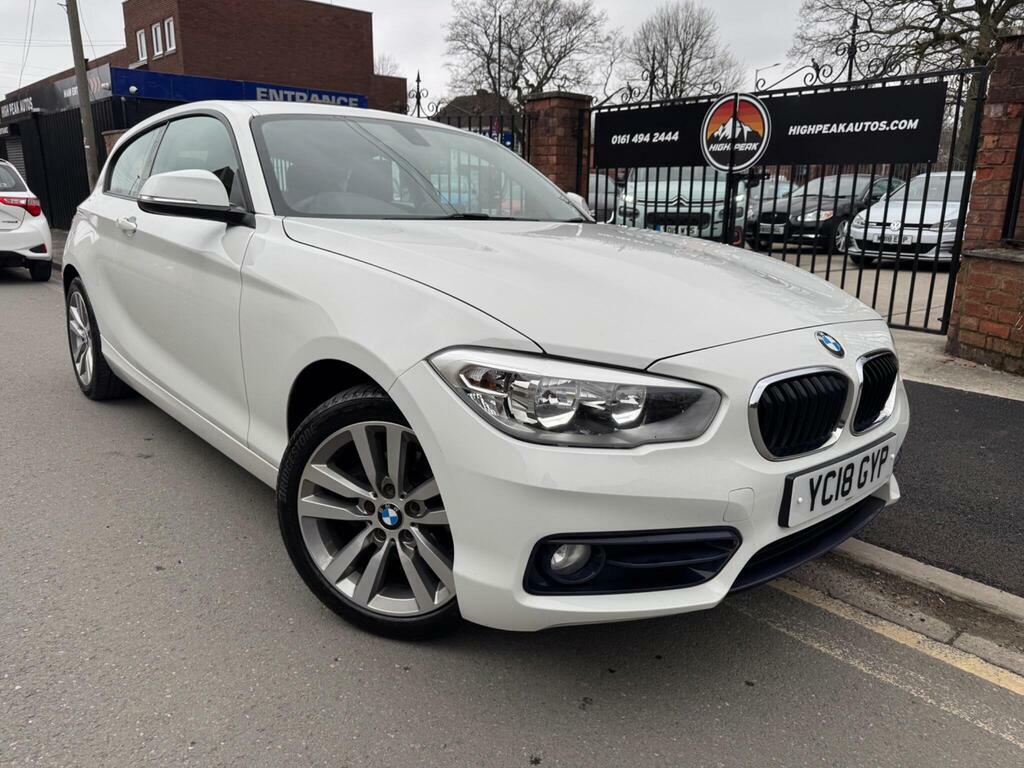 BMW 1 Series 1.5 116D Sport Euro 6 S S White
