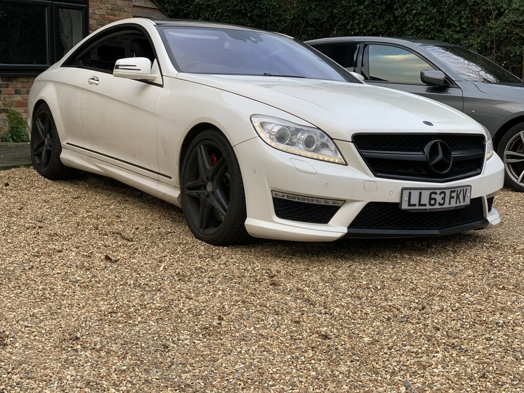 Mercedes-Benz CL Coupe 5.5 Cl63 V8 Biturbo Amg 201363 White