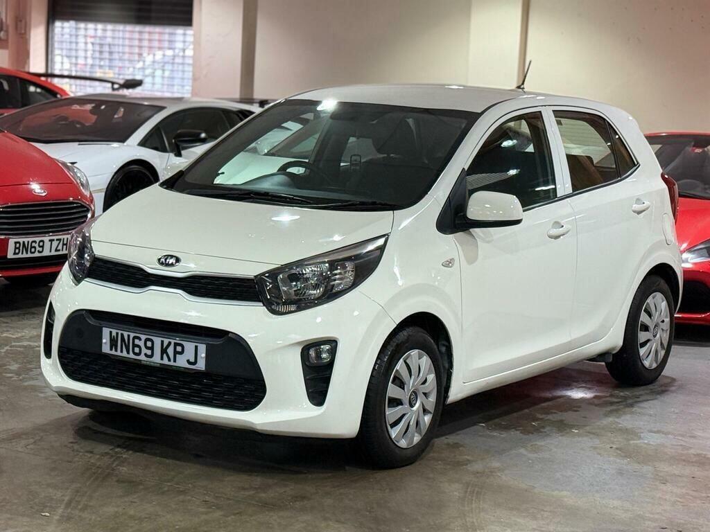 Kia Picanto 1.0 1 Euro 6 S S WN69KPJ White #3