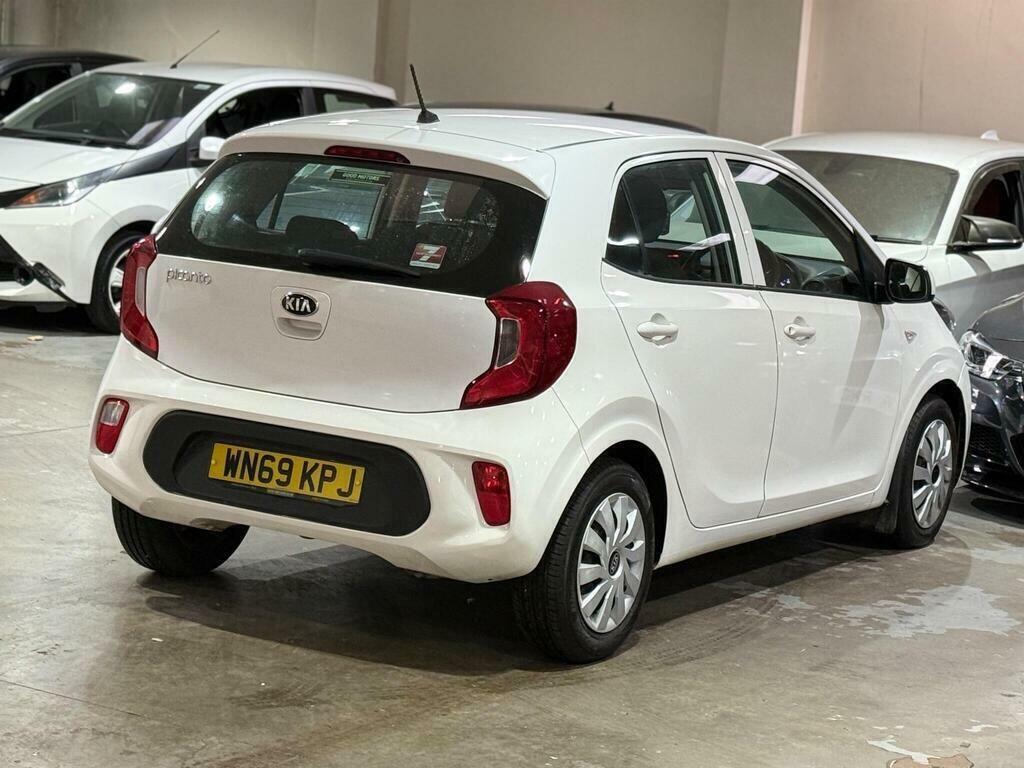 Kia Picanto 1.0 1 Euro 6 S S WN69KPJ White #4