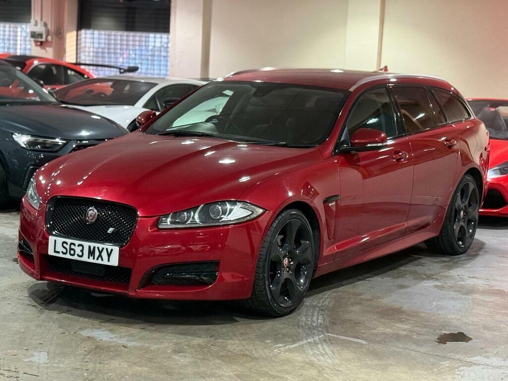 Jaguar XF 2.2D R-sport Sportbrake Euro 5 S S LS63MXY Red #3
