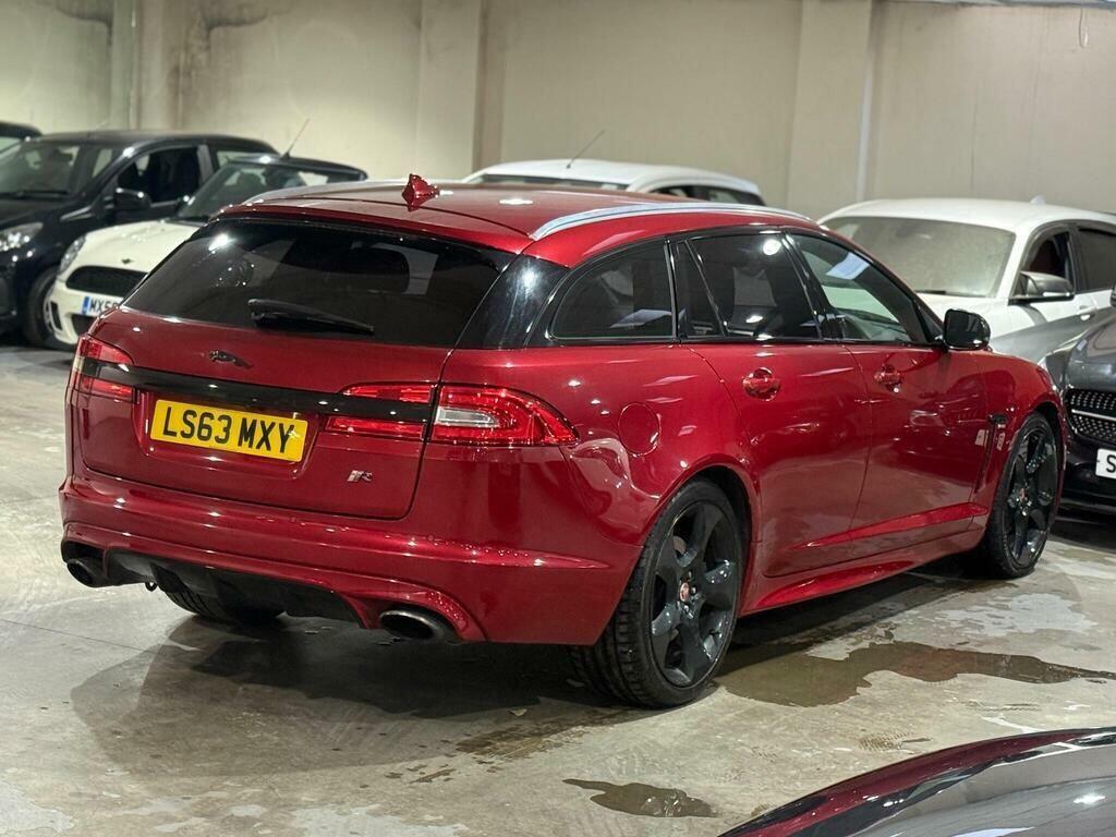 Jaguar XF 2.2D R-sport Sportbrake Euro 5 S S LS63MXY Red #4