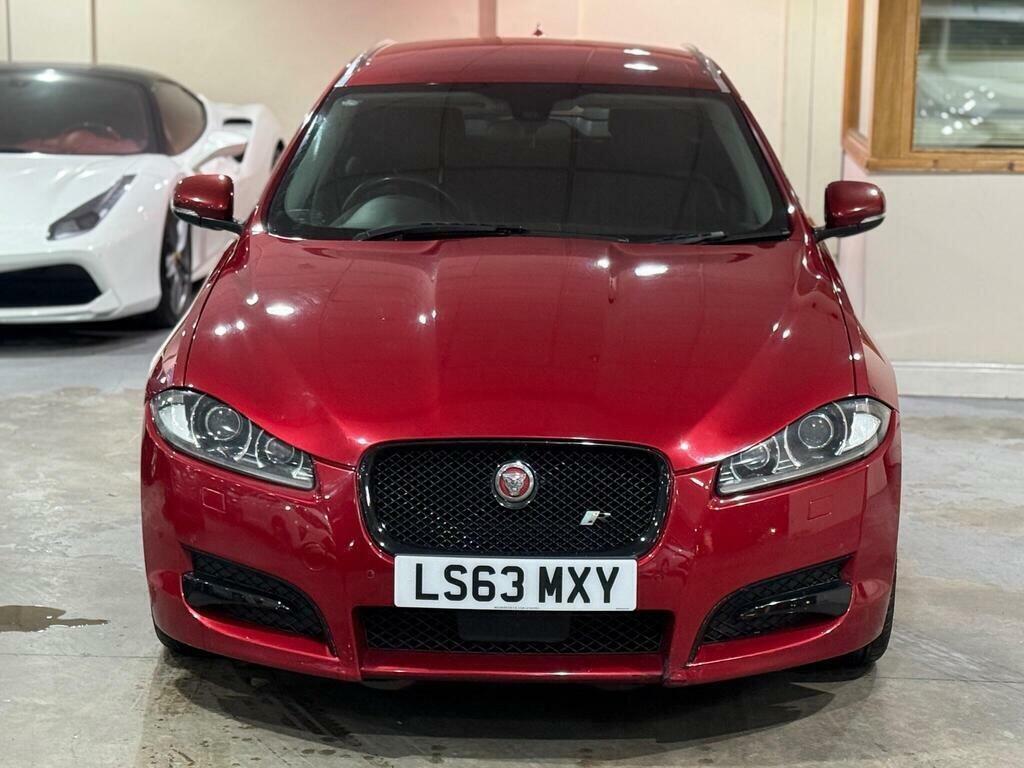 Jaguar XF 2.2D R-sport Sportbrake Euro 5 S S LS63MXY Red #2