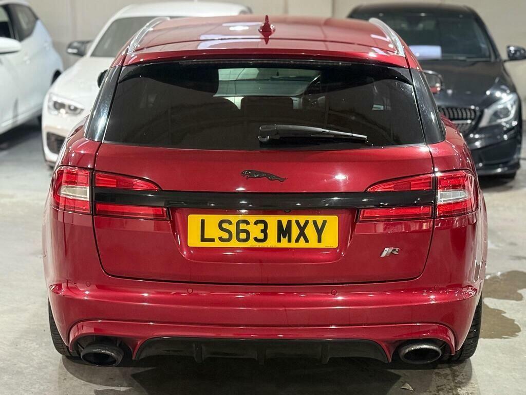 Jaguar XF 2.2D R-sport Sportbrake Euro 5 S S LS63MXY Red #5