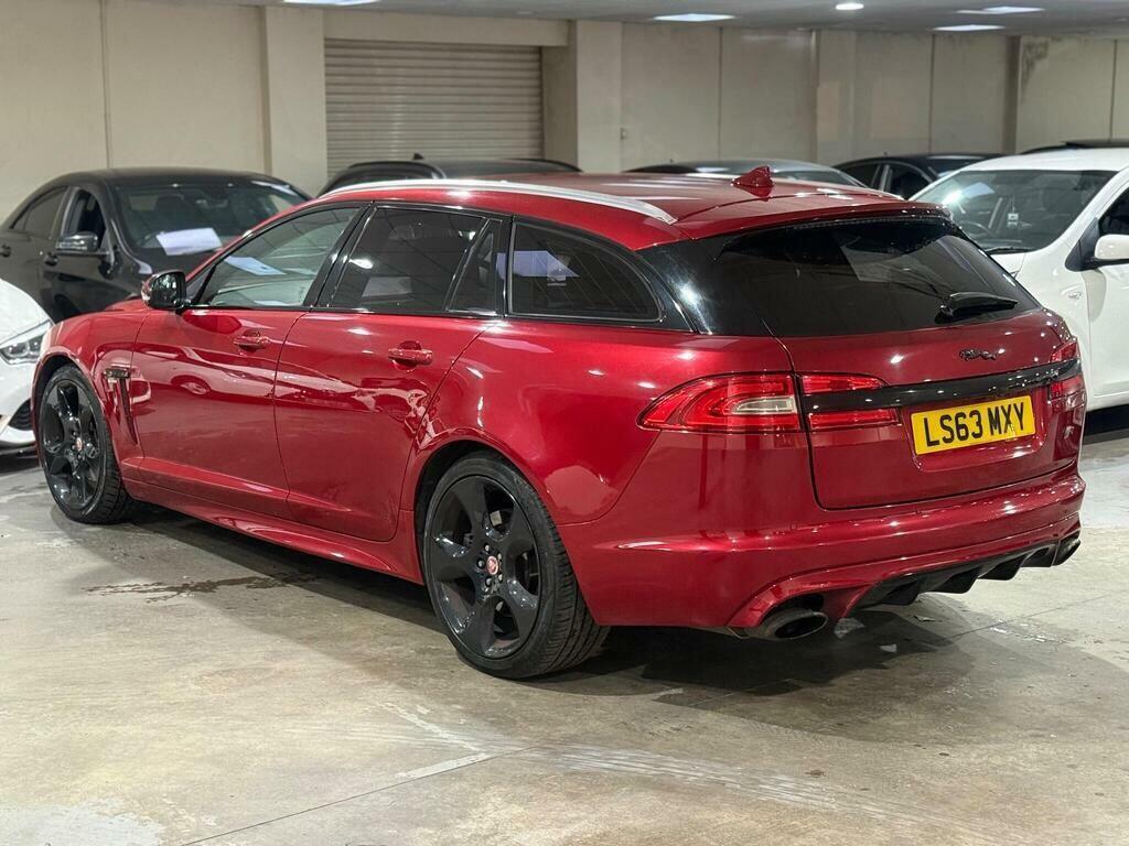 Jaguar XF 2.2D R-sport Sportbrake Euro 5 S S LS63MXY Red #6