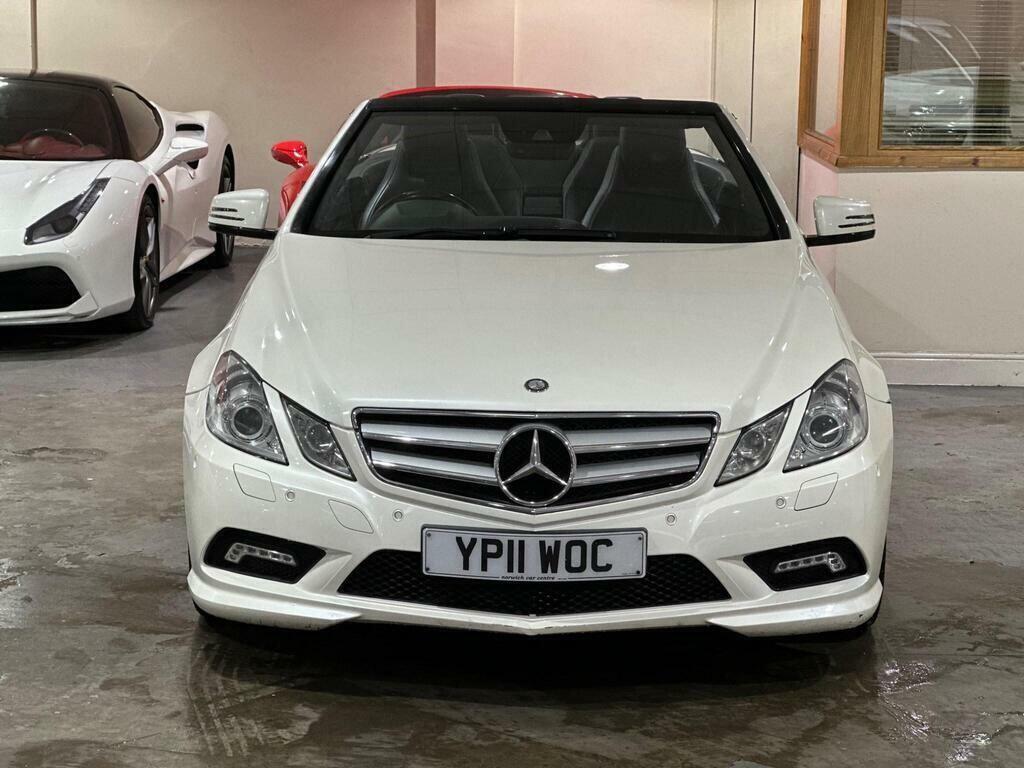 Mercedes-Benz E Class 3.0 E350 Cdi V6 Blueefficiency Sport Cabriolet G-t YP11WOC White #2