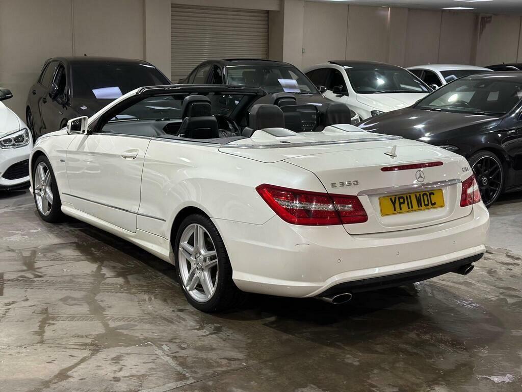 Mercedes-Benz E Class 3.0 E350 Cdi V6 Blueefficiency Sport Cabriolet G-t YP11WOC White #6