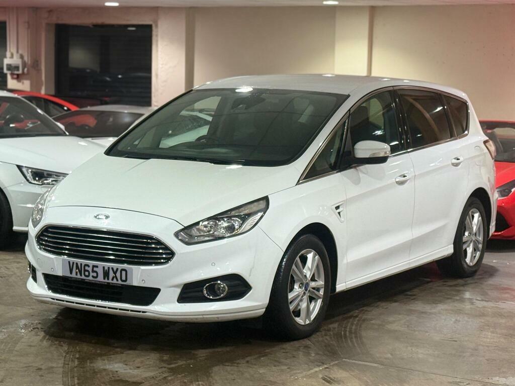 Ford S-Max 2.0 Tdci Titanium Euro 6 S S VN65WXO White #3