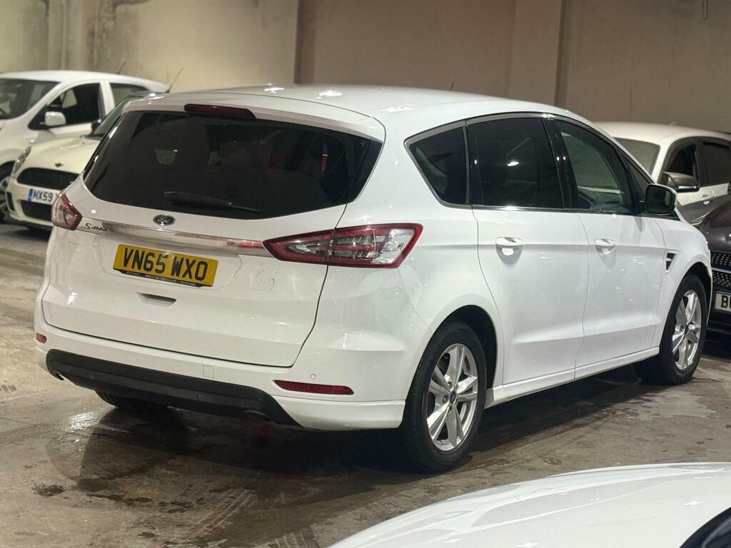 Ford S-Max 2.0 Tdci Titanium Euro 6 S S VN65WXO White #4