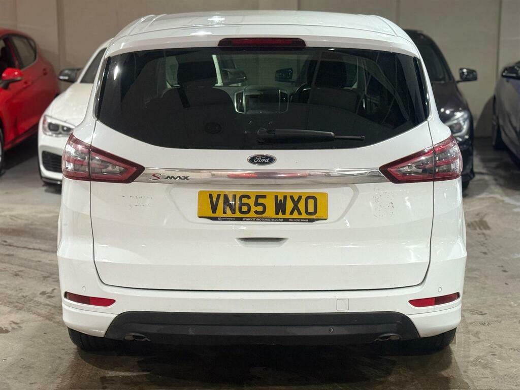 Ford S-Max 2.0 Tdci Titanium Euro 6 S S VN65WXO White #5
