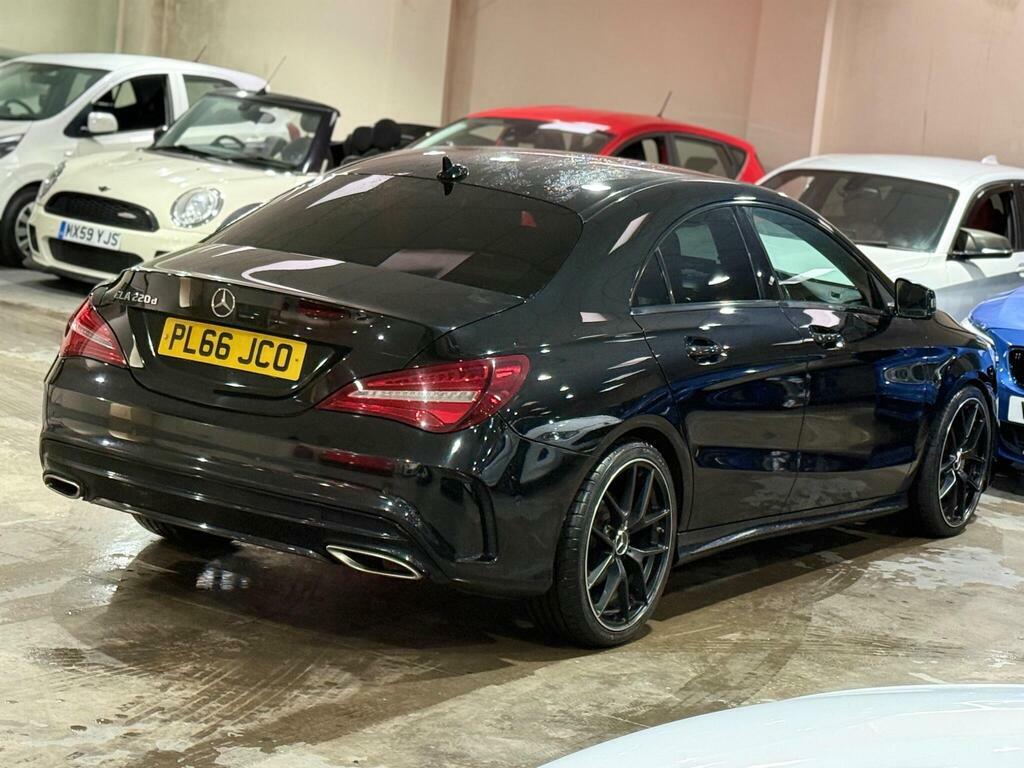 Mercedes-Benz CLA Class 2.1 Cla220d Amg Line Coupe 7G-dct Euro 6 S S PL66JCO Black #4