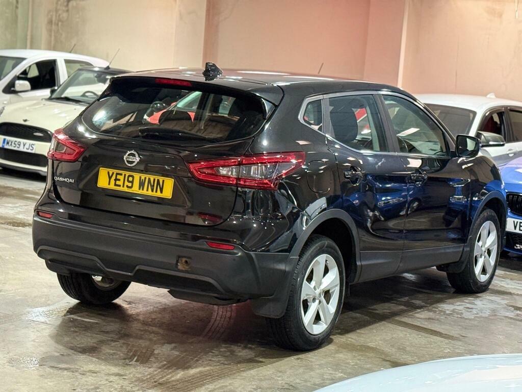 Nissan Qashqai 1.5 Dci Acenta Premium Euro 6 S S YE19WNN Black #4