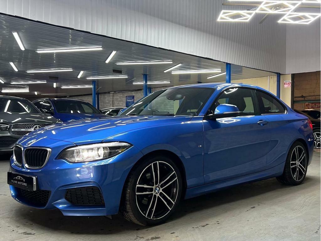BMW 2 Series 2.0 218I M Sport Euro 6 S S RJ70VCO Blue #3