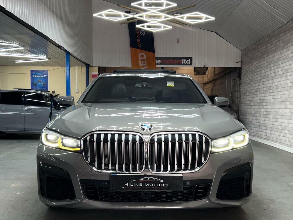 BMW 7 Series 3.0 730Ld M Sport Euro 6 S S YC70FZJ Grey #2