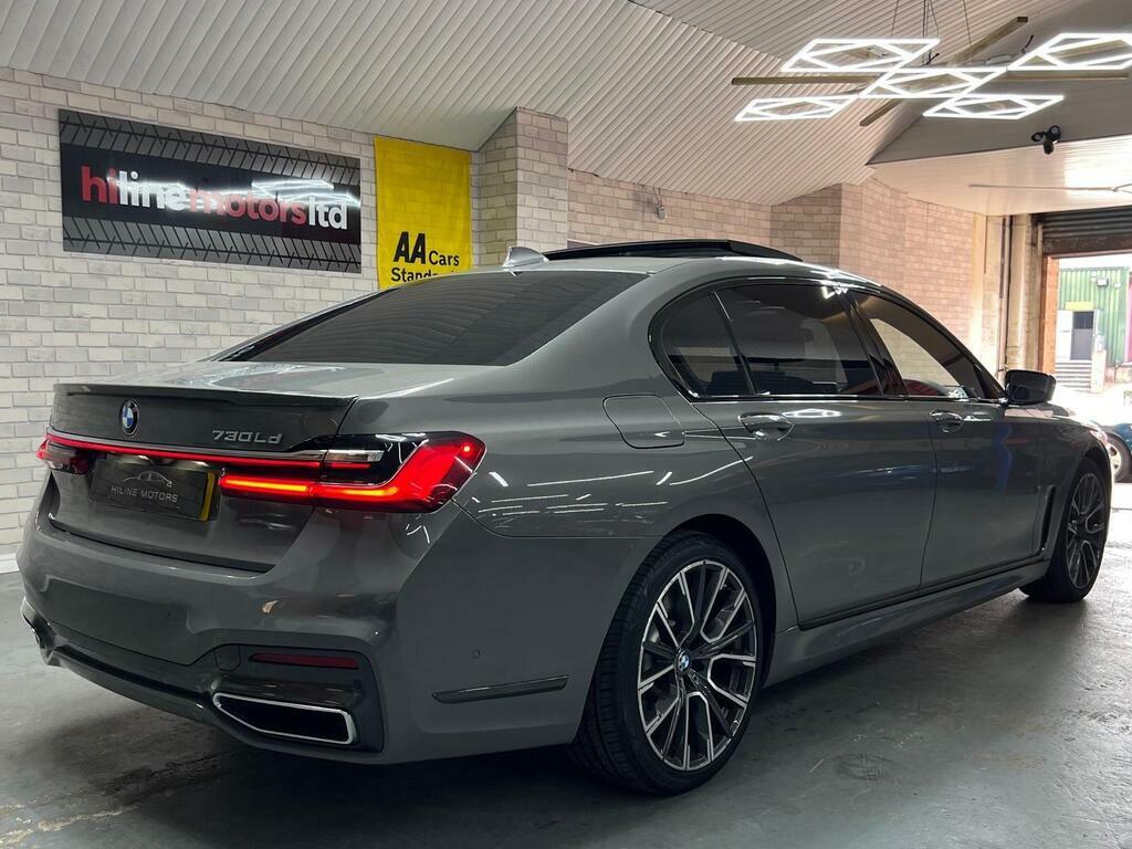BMW 7 Series 3.0 730Ld M Sport Euro 6 S S YC70FZJ Grey #6