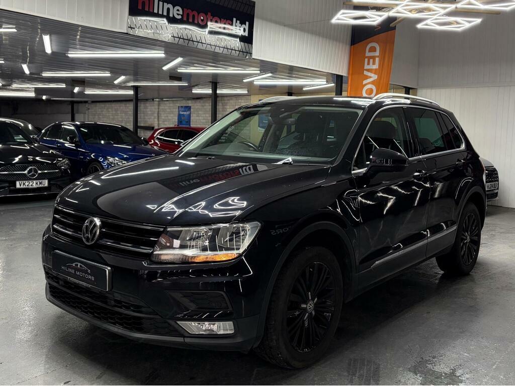 Volkswagen Tiguan 2.0 Tdi Bluemotion Tech Se Navigation Dsg 4Motion EG16BZL Black #3