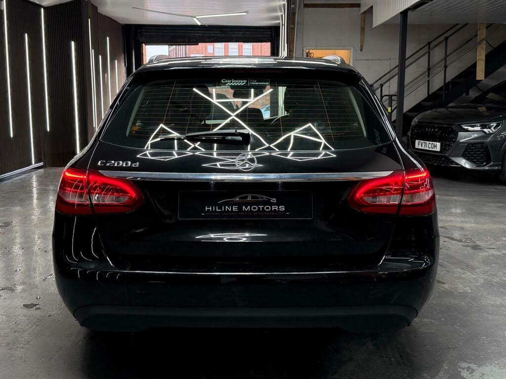 Mercedes-Benz C Class 1.6 C200d Se Euro 6 S S Black #5