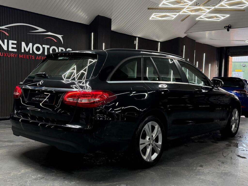 Mercedes-Benz C Class 1.6 C200d Se Euro 6 S S Black #6