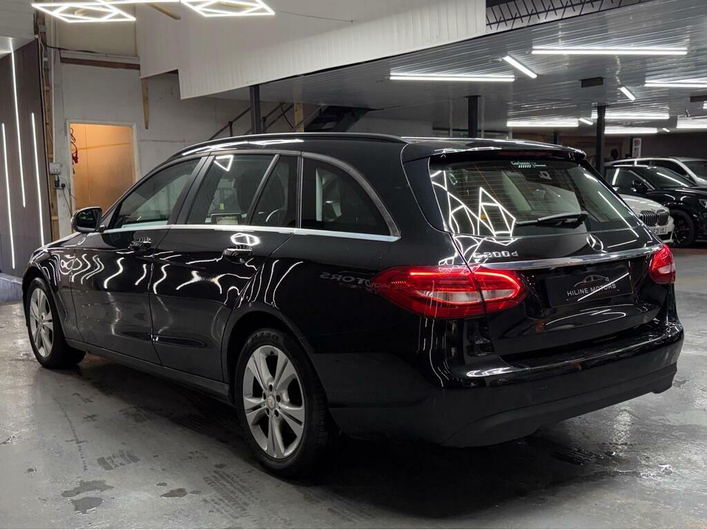 Mercedes-Benz C Class 1.6 C200d Se Euro 6 S S Black #4