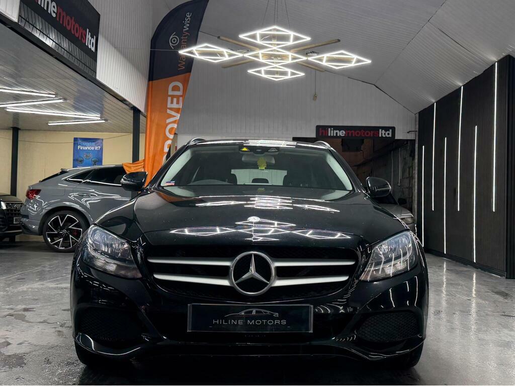 Mercedes-Benz C Class 1.6 C200d Se Euro 6 S S Black #2