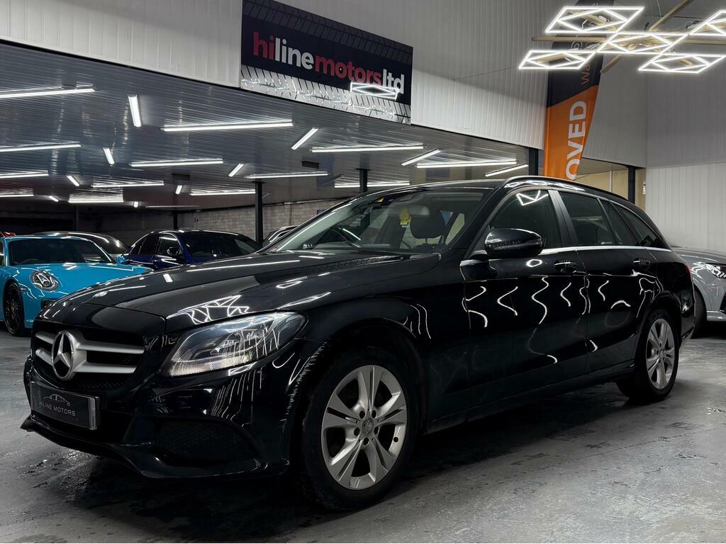 Mercedes-Benz C Class 1.6 C200d Se Euro 6 S S Black #3