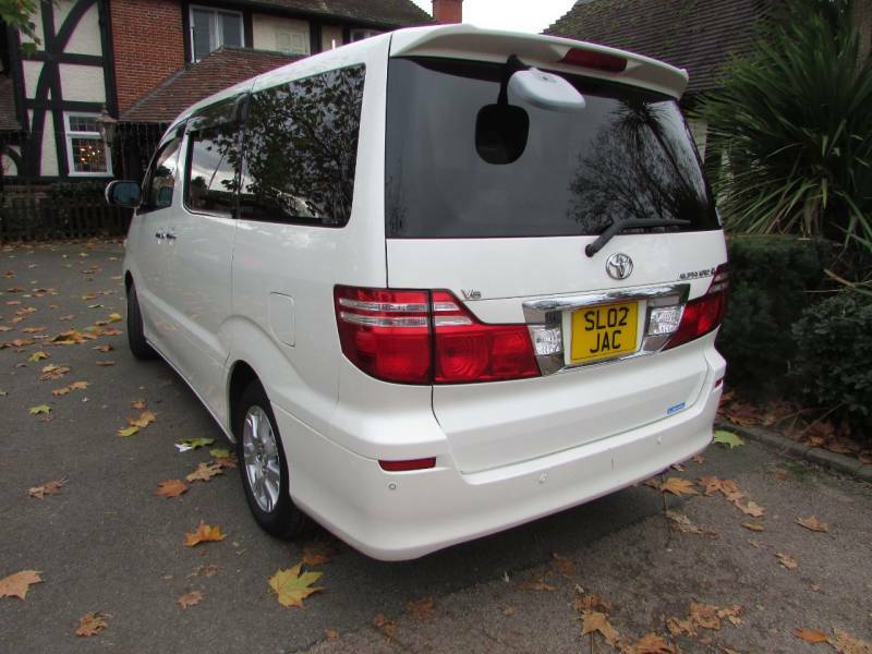 Toyota Alphard Allfard - 2006 White #4