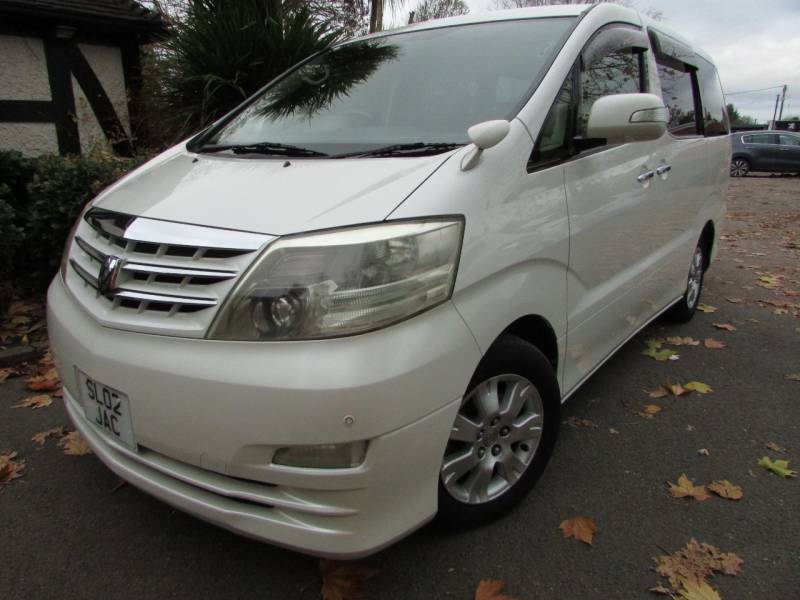 Toyota Alphard Allfard - 2006 White #3