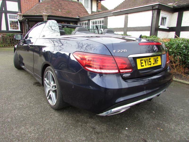 Mercedes-Benz E Class E220 Cdi Amg Sport 7G-tronic - 2015 15 EY15JWF Blue #4
