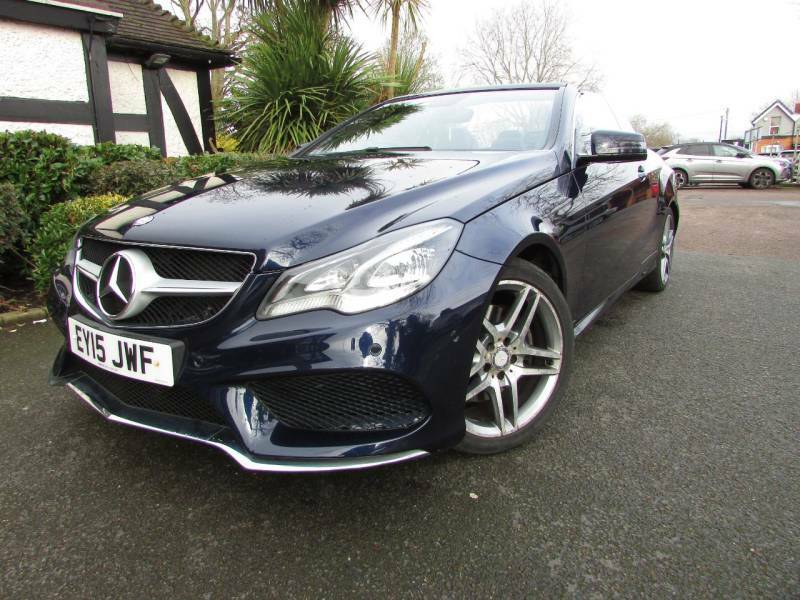 Mercedes-Benz E Class E220 Cdi Amg Sport 7G-tronic - 2015 15 EY15JWF Blue #3