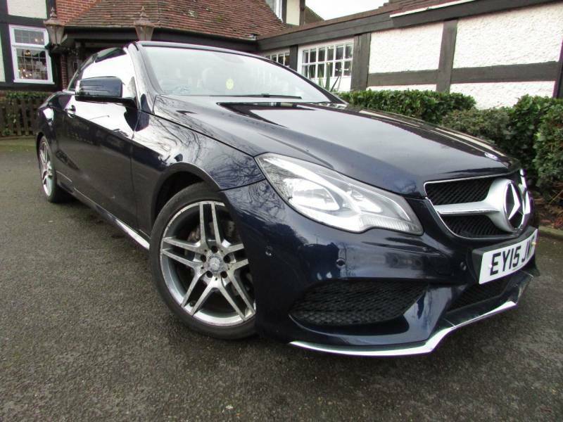 Mercedes-Benz E Class E220 Cdi Amg Sport 7G-tronic - 2015 15 Blue