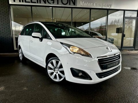 Peugeot 5008 1.6 Bluehdi Allure FX66MVK White #5