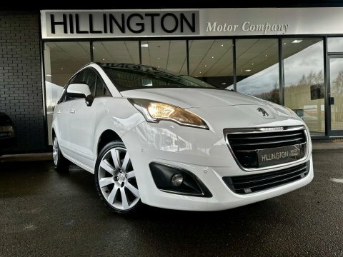 Peugeot 5008 1.6 Bluehdi Allure FX66MVK White #3
