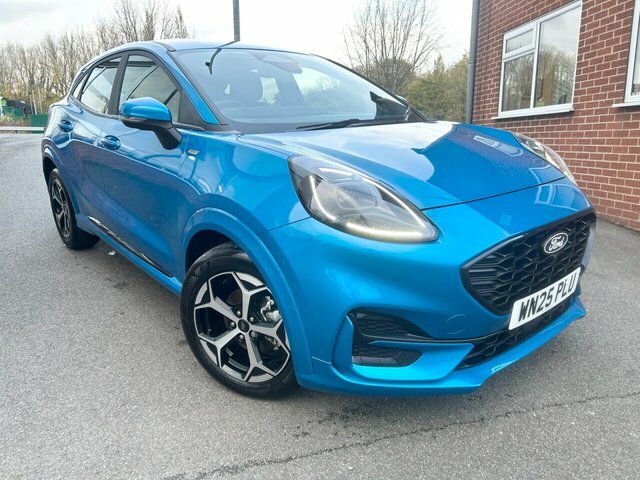 Ford Puma 2025 1.0T Ecoboost Mhev St-line Suv Hyb Blue