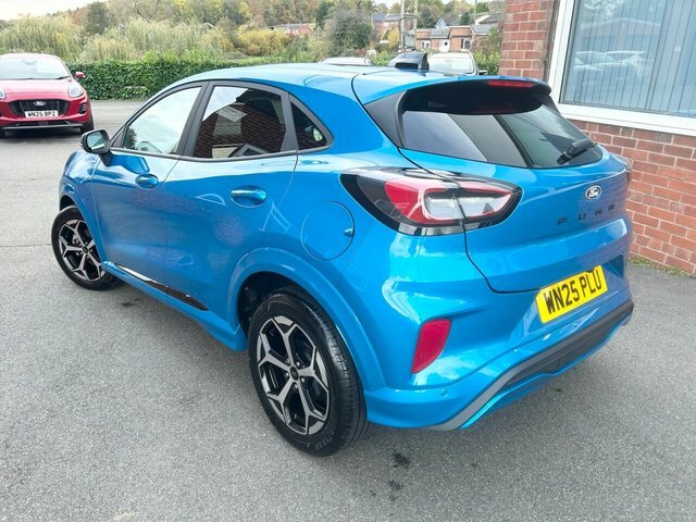 Ford Puma 2025 1.0T Ecoboost Mhev St-line Suv Hyb WN25PLU Blue #4