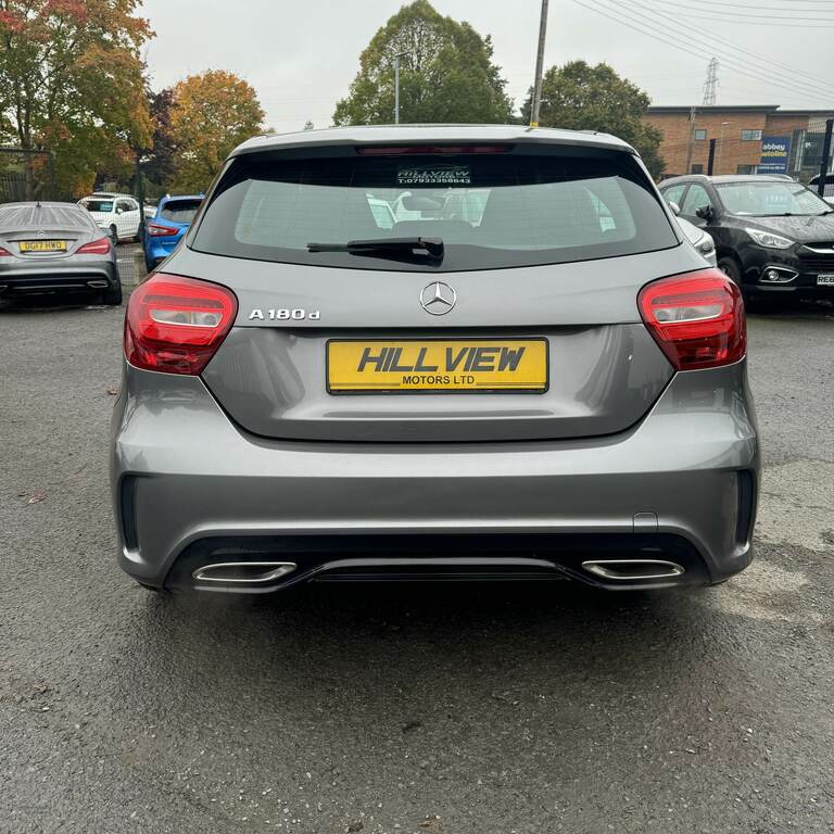 Mercedes-Benz A Class A180d Amg Line CV67GDX Grey #4