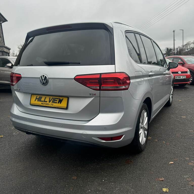 Volkswagen Touran 1.6 Tdi Se Silver #3