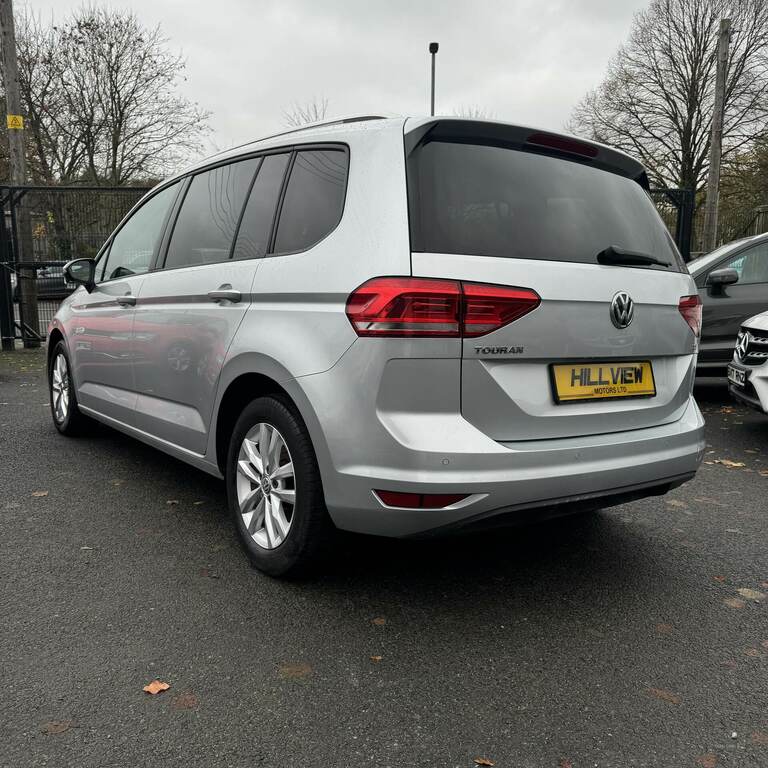 Volkswagen Touran 1.6 Tdi Se Silver #4